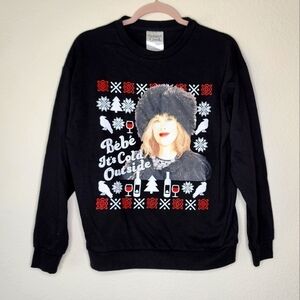 Schitts Creek Moira Rose Christmas Sweatshirt S